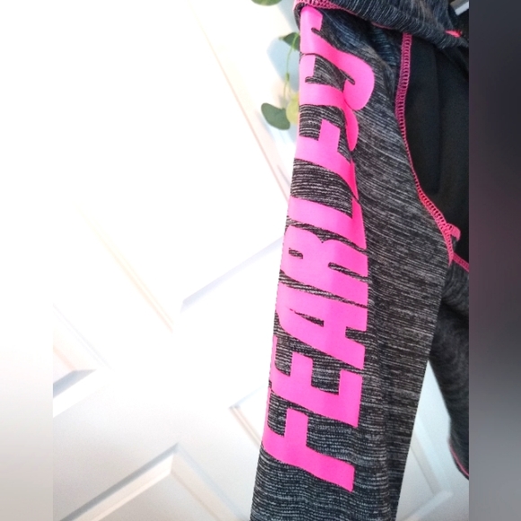 Really cute, Fearless, 1/4 zip up hoodie with thumbholes and a great fit. - Picture 4 of 5